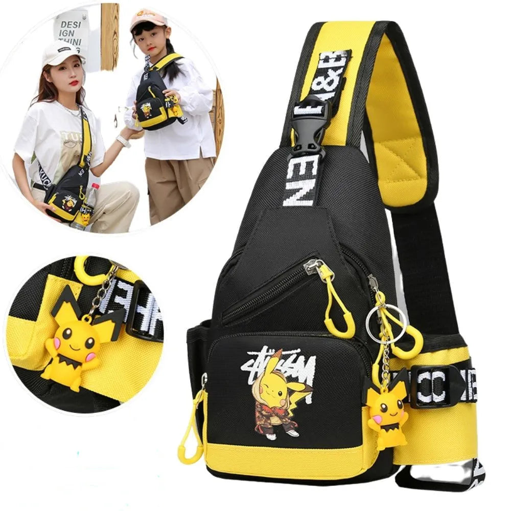 Embrace Fun and Functional Style with our Pikachu Crossbody Bag