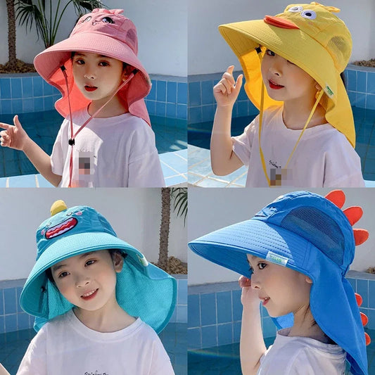 Protect Your Child from the Sun with the Children Sun Hat!