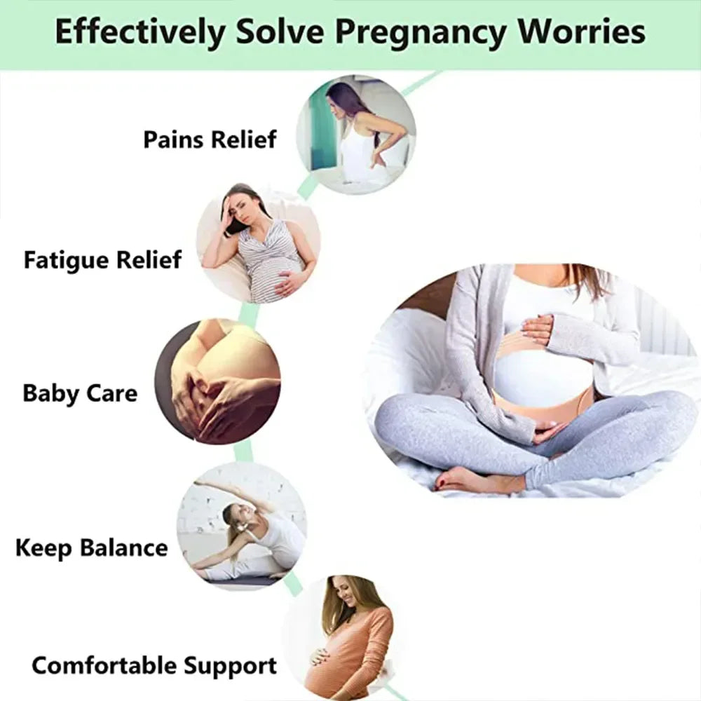 Maternity Women's Belly Band Pregnancy Belly Support