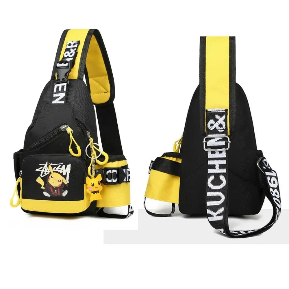 Embrace Fun and Functional Style with our Pikachu Crossbody Bag
