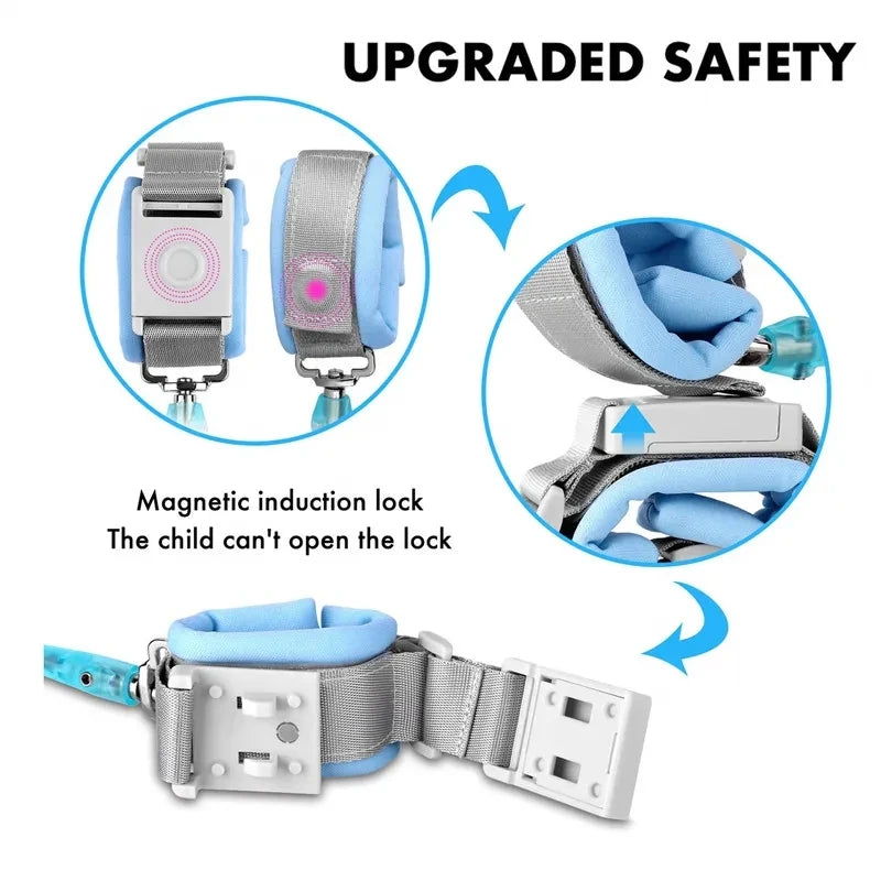 Anti Lock Wrist Link Toddler Safety Ropes.