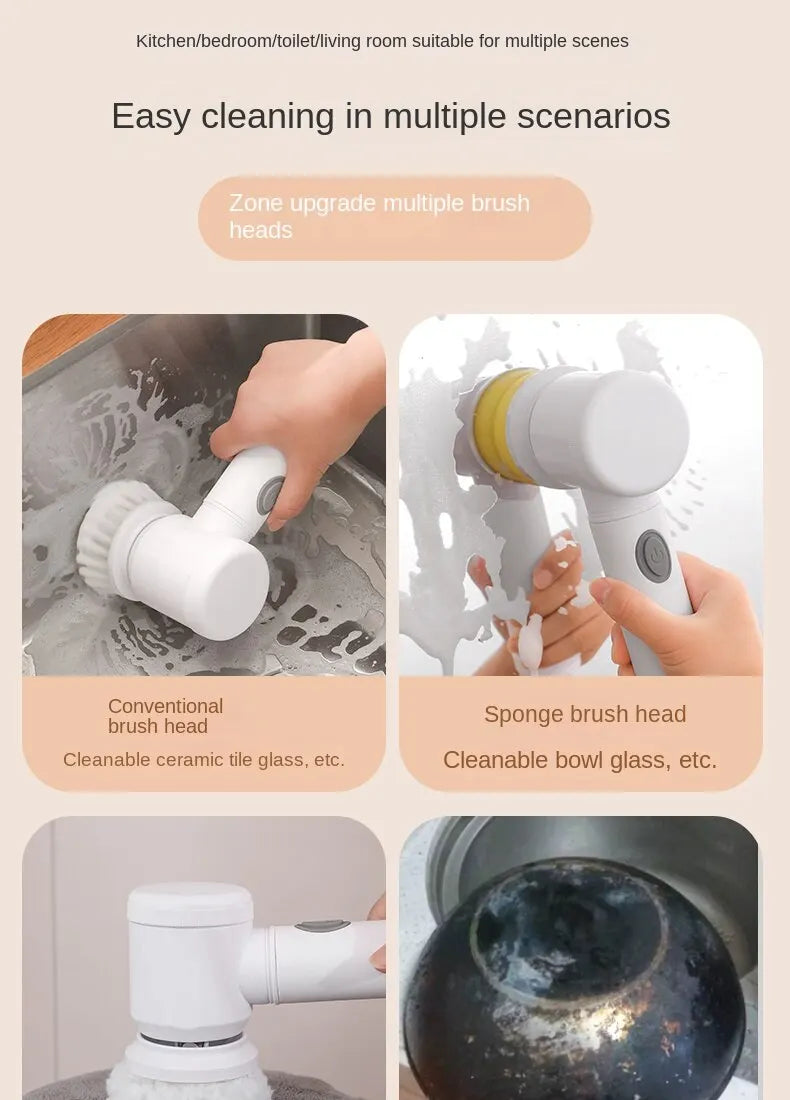 Multi functional Electric Cleaning Brush.